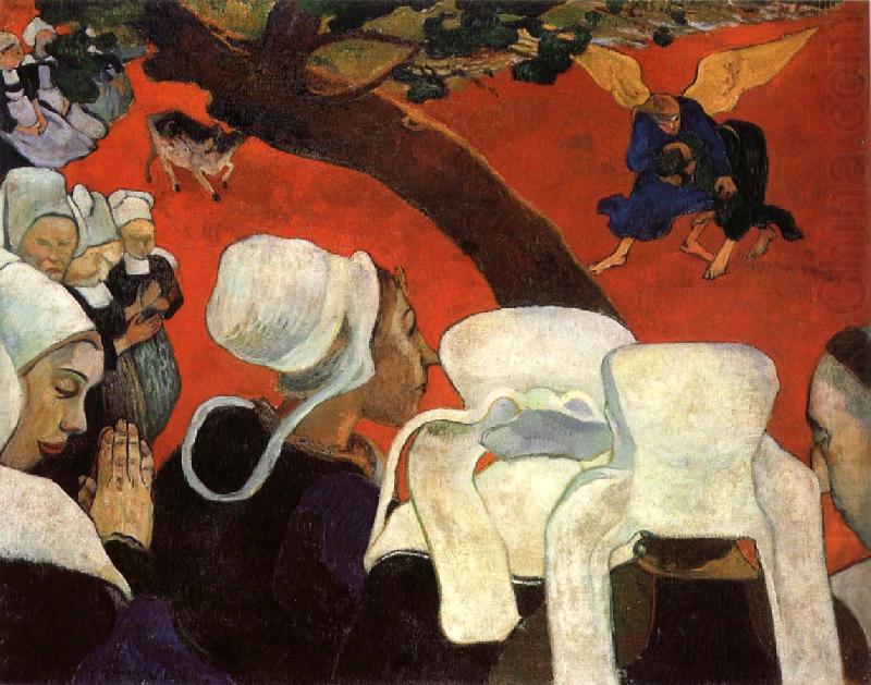 Paul Gauguin The vision for the mass china oil painting image